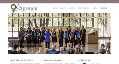 Desktop Screenshot of cyrenes.org.au